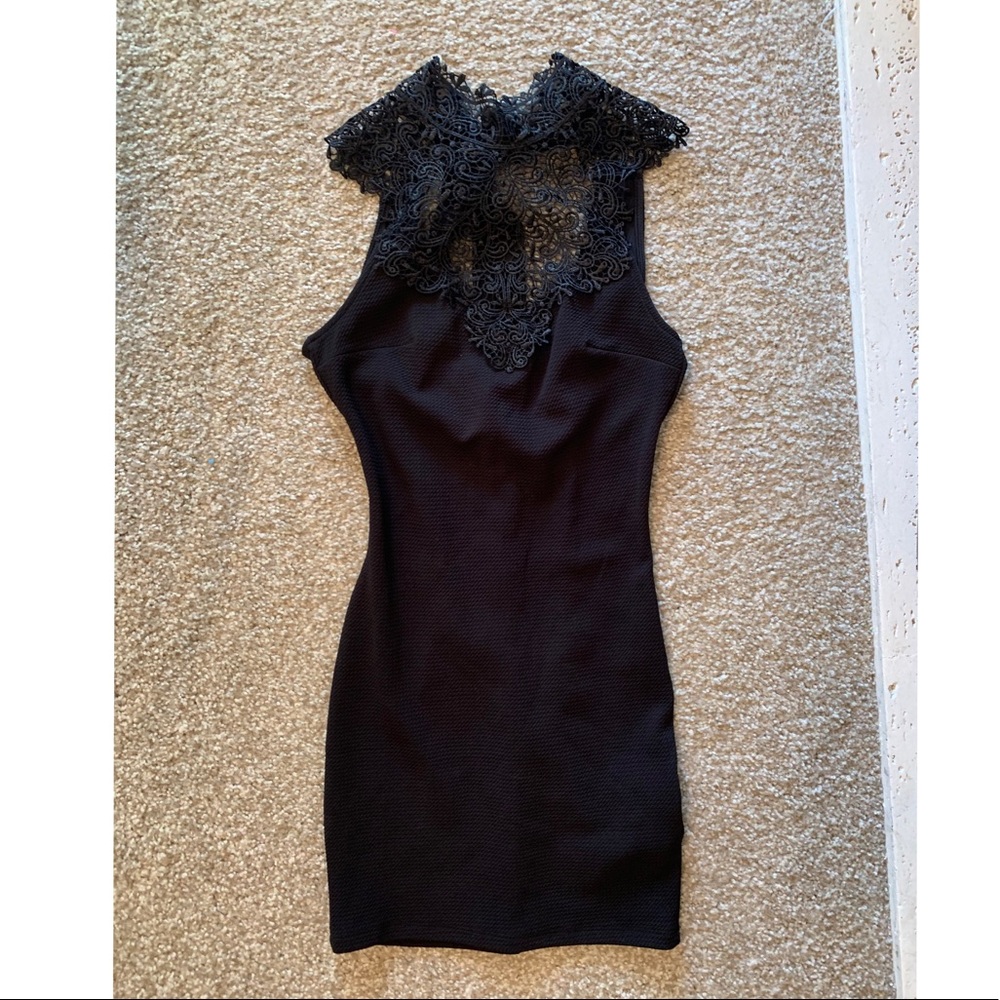 Black Dress With Lace